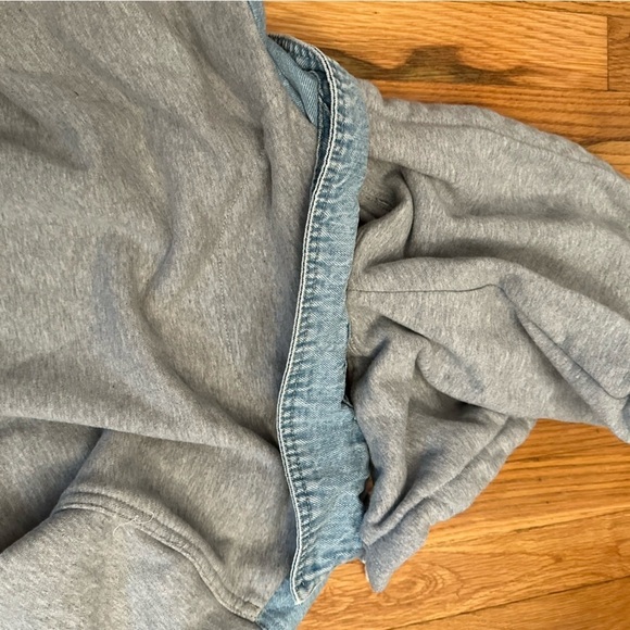 Tractr Kids Sweatshirt Jean Jacket Size Large - Picture 6 of 8